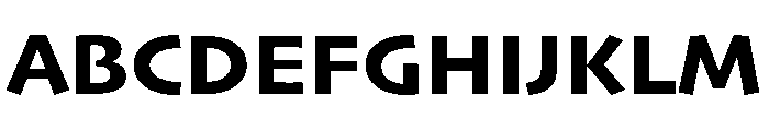 Skia CC Bold Font UPPERCASE