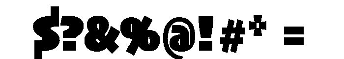 Skia CC Condensed Black Font OTHER CHARS