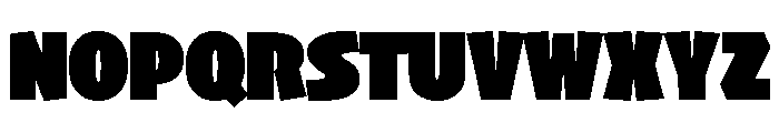 Skia CC Condensed Black Font UPPERCASE