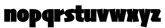 Skia CC Condensed Black Font LOWERCASE