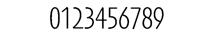 Skia CC Condensed Light Font OTHER CHARS