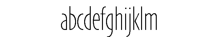 Skia CC Condensed Thin FONT