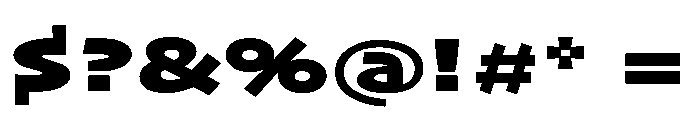 Skia CC Extended Black Font OTHER CHARS