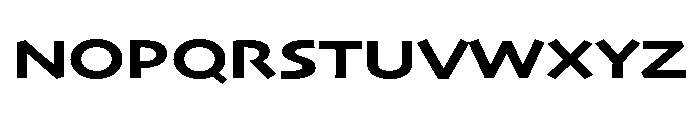 Skia CC Extended Bold Font UPPERCASE