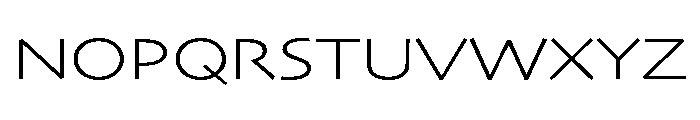 Skia CC Extended Light Font UPPERCASE