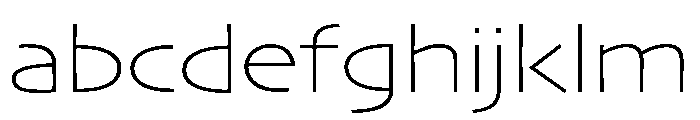 Skia CC Extended Thin FONT