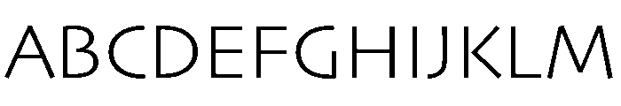 Skia CC Light Font UPPERCASE