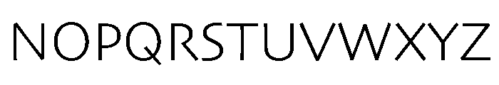 Skia CC Light Font UPPERCASE