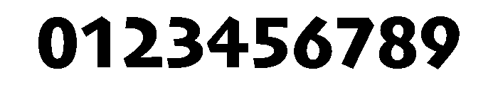 Skia CC Semi Condensed Bold Font OTHER CHARS