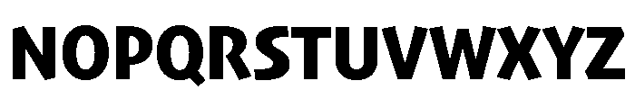 Skia CC Semi Condensed Bold Font UPPERCASE