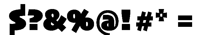 Skia Cc Heavy Font OTHER CHARS