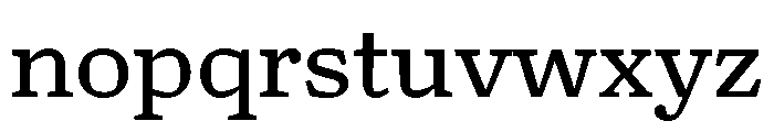Skolar Pe Variable Light Font LOWERCASE