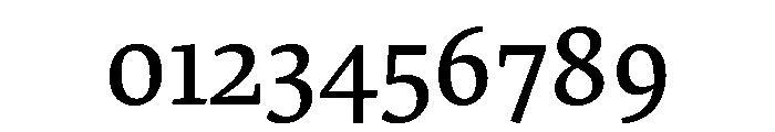 Skolar Pe Variable Medium Font OTHER CHARS