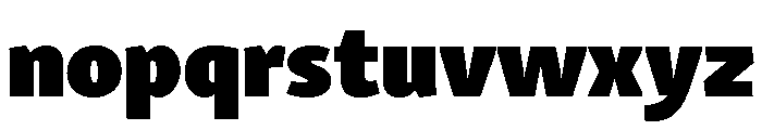 Skolar Sans Hebrew Heavy Font LOWERCASE