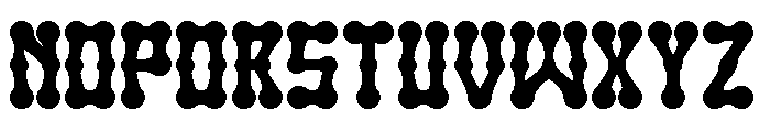 SKELETON ARMY Bold Font UPPERCASE