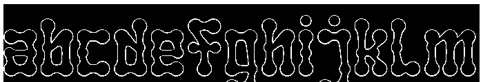 SKELETON ARMY-Hollow-Inverse FONT