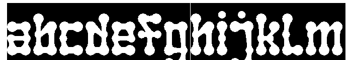 SKELETON ARMY-Inverse FONT