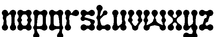 SKELETON ARMY-Light Font LOWERCASE