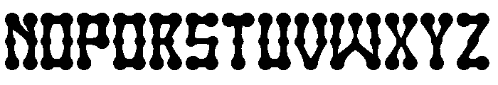 SKELETON ARMY Font UPPERCASE
