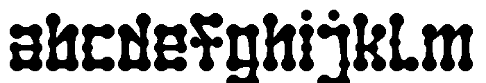 SKELETON ARMY FONT