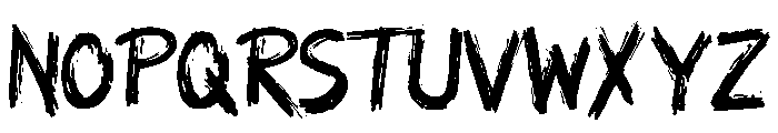 SKETCHY NEO Font UPPERCASE