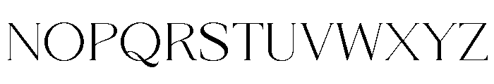 Skamber Font LOWERCASE
