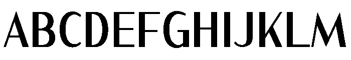 Skannia Font UPPERCASE