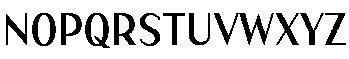 Skannia Font UPPERCASE