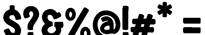Skeletonic Plain Font OTHER CHARS