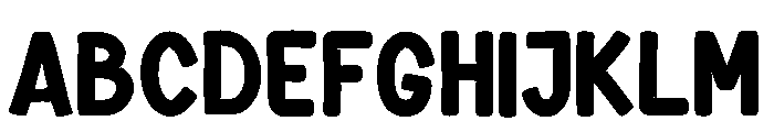 Skeletonic Plain Font UPPERCASE