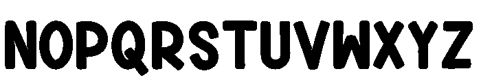 Skeletonic Plain Font UPPERCASE