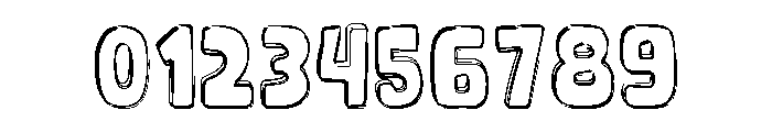 Sketch Drawing Regular Font OTHER CHARS