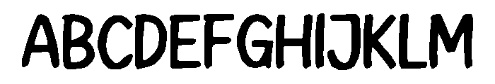 Sketch_Marker Font UPPERCASE