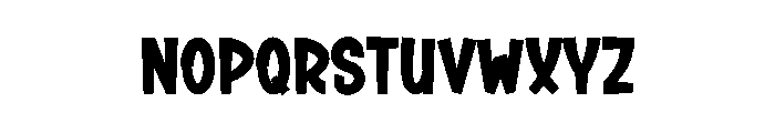Sketch Notebook Font UPPERCASE