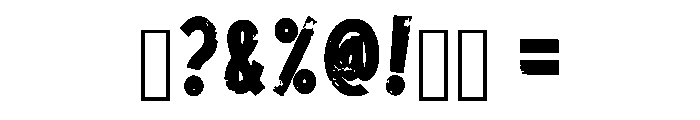 Sketch Project Regular Font OTHER CHARS