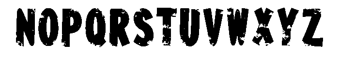 Sketch Project Regular Font UPPERCASE
