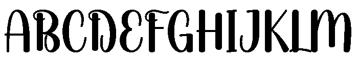 Sketch Shadow Regular Font UPPERCASE
