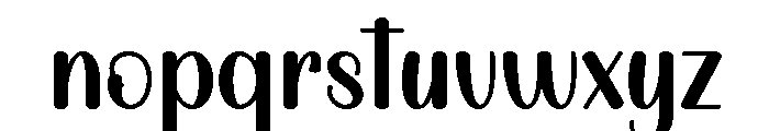 Sketch Shadow Regular Font LOWERCASE