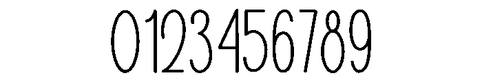 Sketch Wonderful Font OTHER CHARS