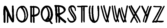SketchBeat Font UPPERCASE