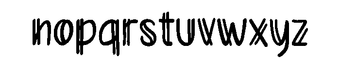 SketchBeat Font LOWERCASE