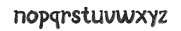 Sketcha Font LOWERCASE