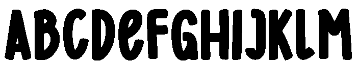 Sketchbook Story Regular Font UPPERCASE