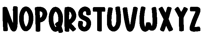 Sketchbook Story Regular Font LOWERCASE