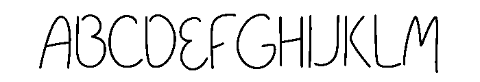Sketche Regular Font UPPERCASE