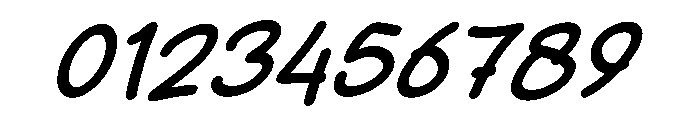 Sketchino Italic Italic Font OTHER CHARS