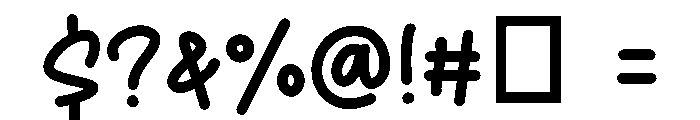 Sketchino Font OTHER CHARS