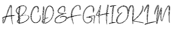 Sketchora Font UPPERCASE