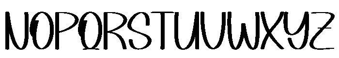 Sketchy Background Font UPPERCASE