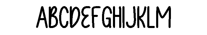 Sketchy Month Regular FONT